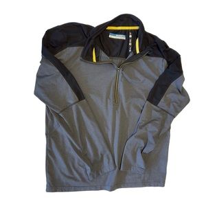 MONDETTA , windbreaker jacket , size large , gray black , 26-24-26